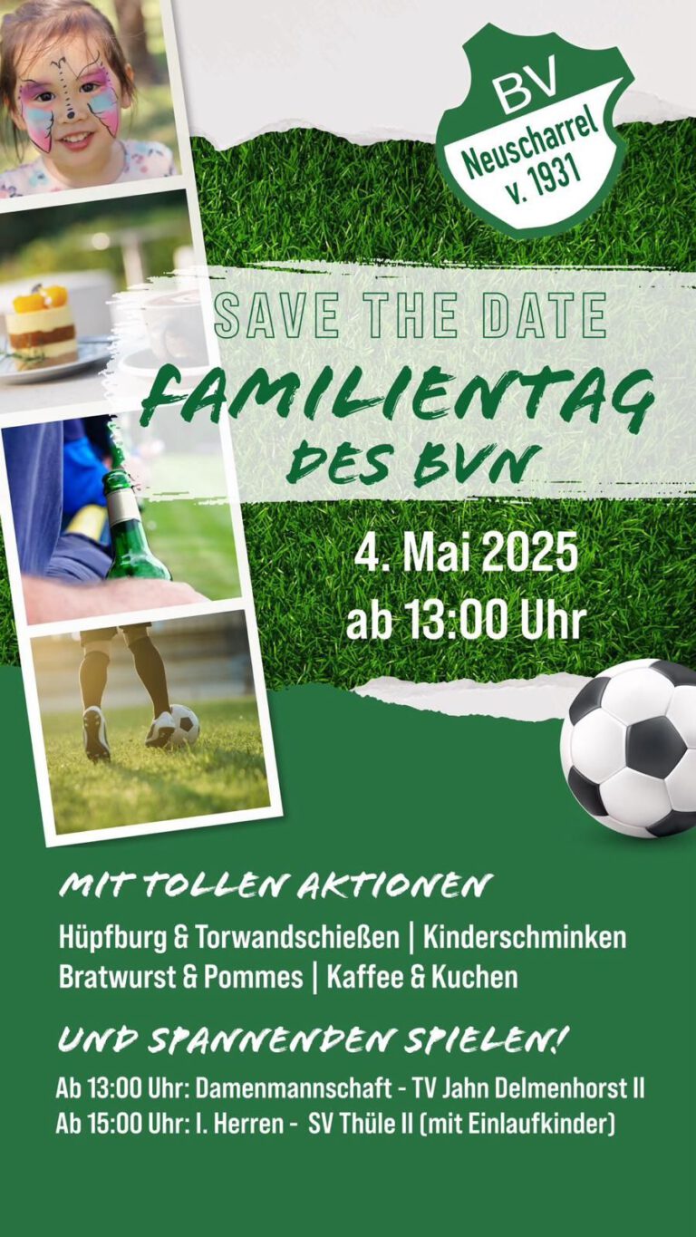 Mehr über den Artikel erfahren Familientag am 04.05.2025